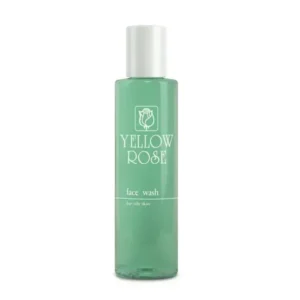 Cleansing gel for oily and problem skin Face wash green YELLOW ROSE 200 ml