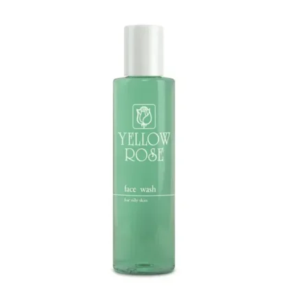 Cleansing gel for oily and problem skin Face wash green YELLOW ROSE 200 ml