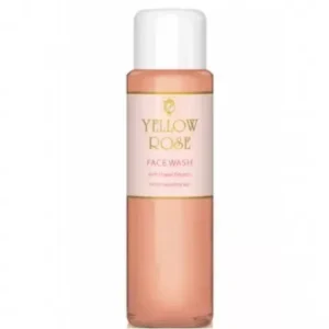 Cleansing gel for dry and sensitive skin Face wash pink YELLOW ROSE 200 ml